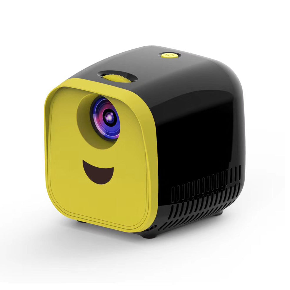 L1 Portable Mini Projector 1080P Full HD LED Beamer Video Projector for Home Theater Kids Gift - Black/EU Plug L1 Portable Mini Projector 1080P Full HD LED Beamer Video Projector for Home Theater Kids Gift - Black/EU Plug